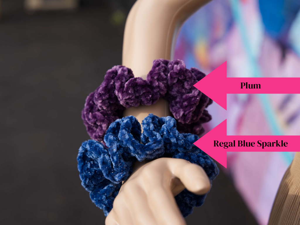 Crocheted Hair Scrunchy