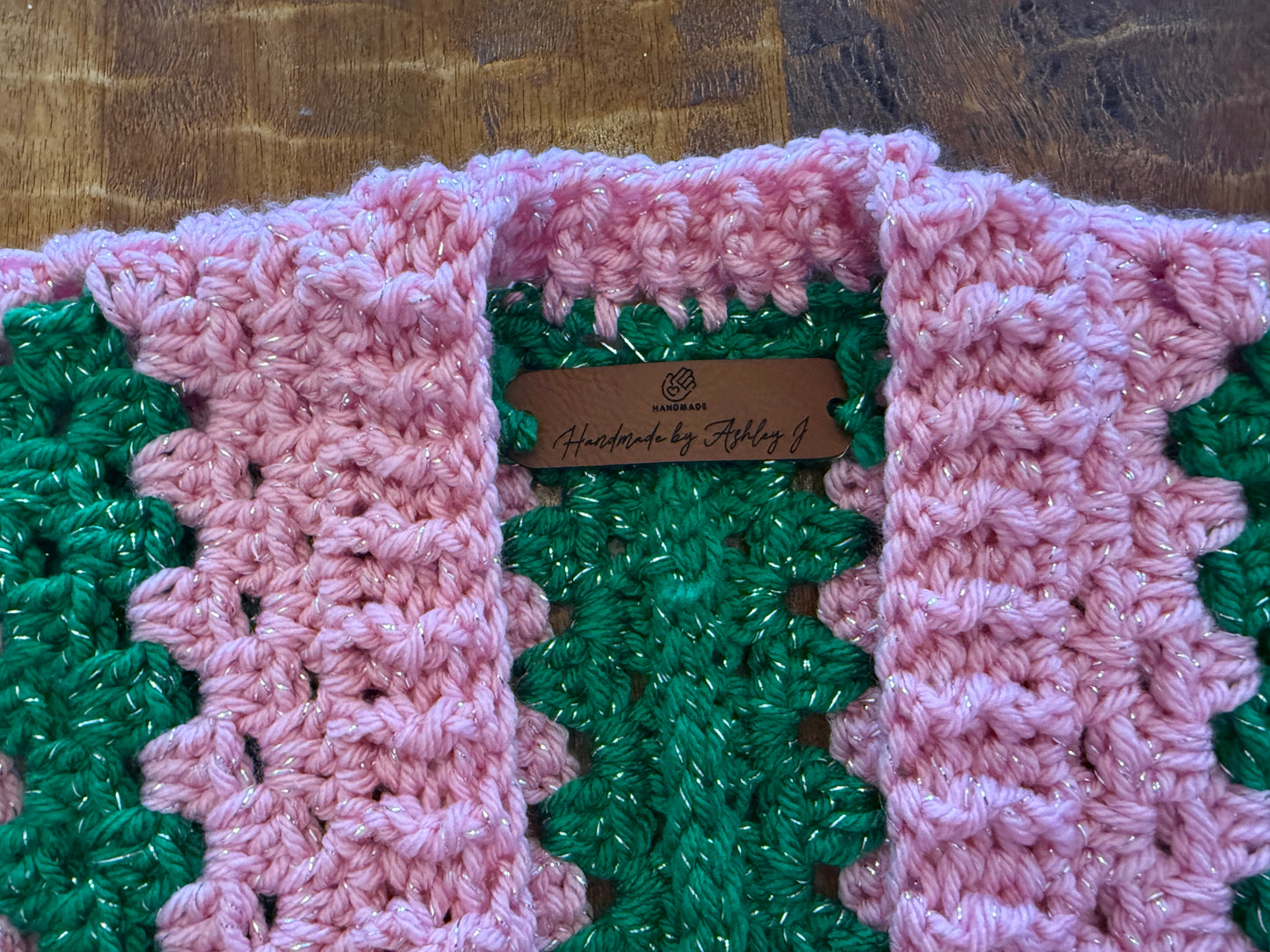 ๐๐ AKA-Inspired Handmade Crocheted Cardigan