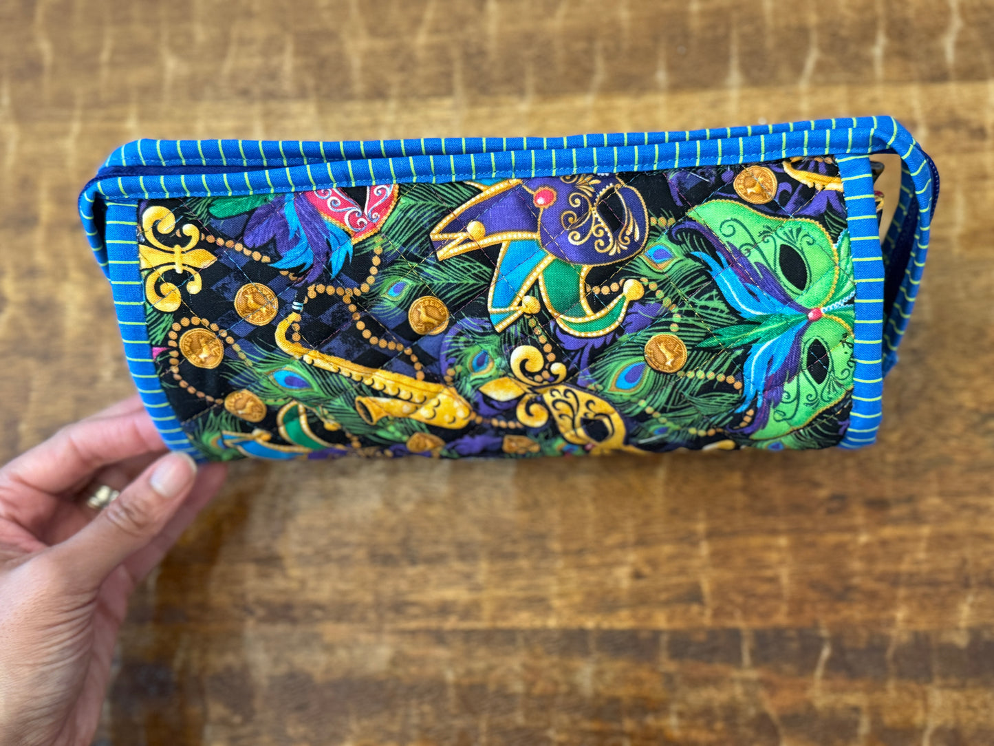 Handmade Sew Together Bag – Multi-Pocket Organizer for Crafters, Journalers & Travelers