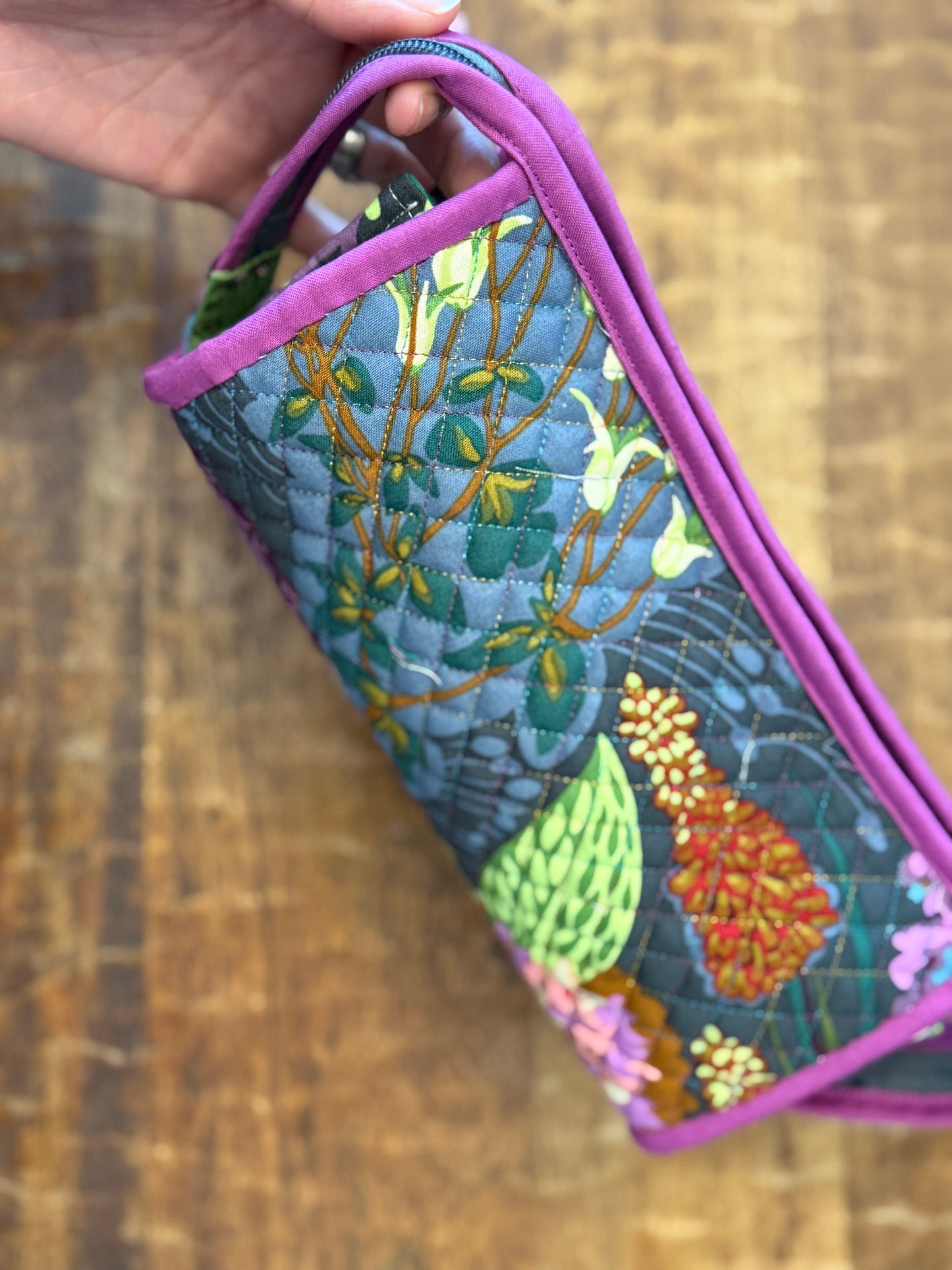 Handmade Sew Together Bag – Multi-Pocket Organizer for Crafters, Journalers & Travelers