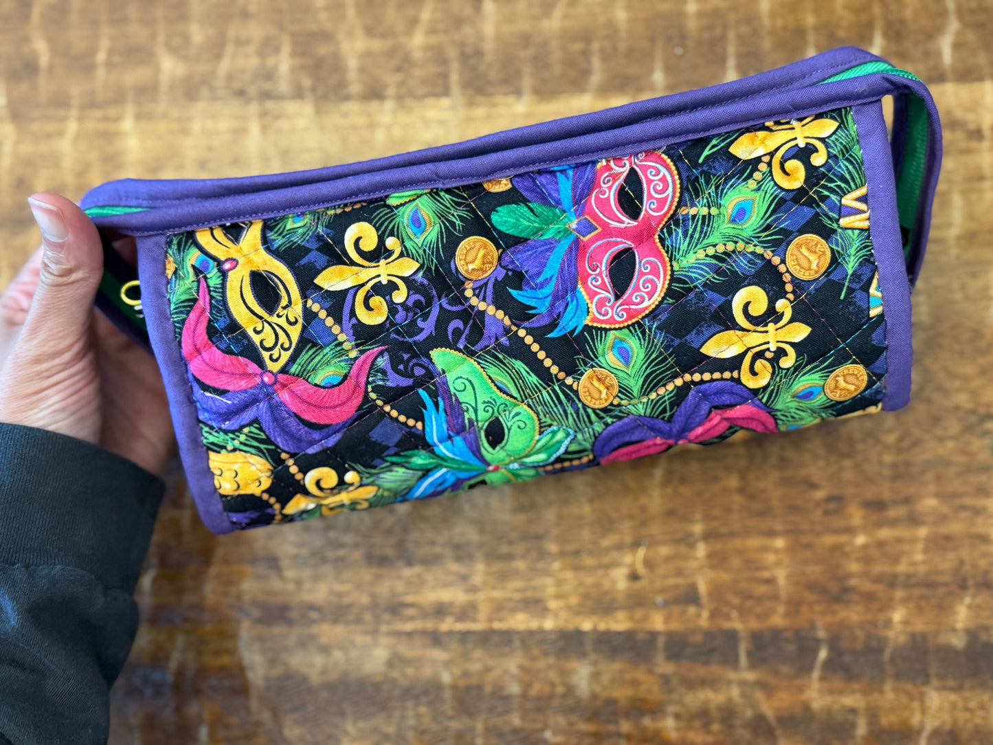 Handmade Sew Together Bag – Multi-Pocket Organizer for Crafters, Journalers & Travelers