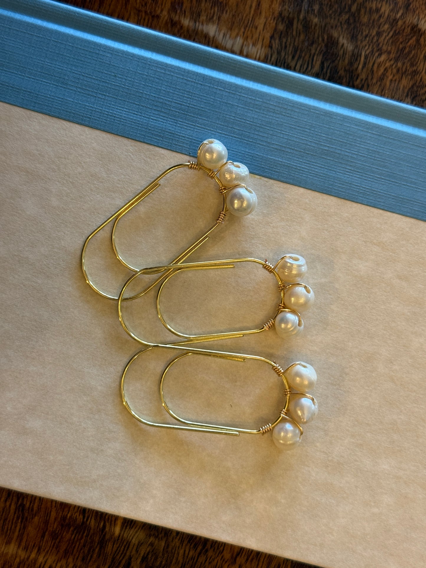 Handmade Semi-Precious Gemstone Paper Clip